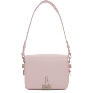 Off-White Binder Clip Flap Bag